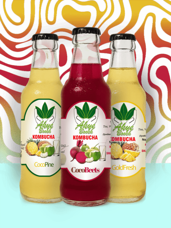 Try All - 3 Flavors of Kombucha